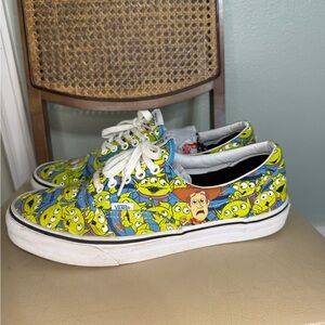 Disney’s Toy Story Vans Men’s 11.5 Sneakers Aliens with Woody & Buzz